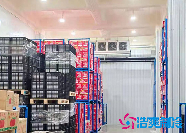 水果冷庫(kù)保鮮庫(kù)建造價(jià)格是多少錢？-浩爽制冷